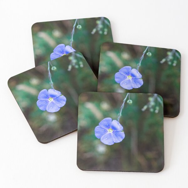 Item preview, Blue flax flower designed and sold by CanadianWild418.