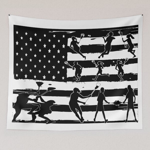 Item preview, Lacrosse Usa American Flag designed and sold by dionysusgk555.