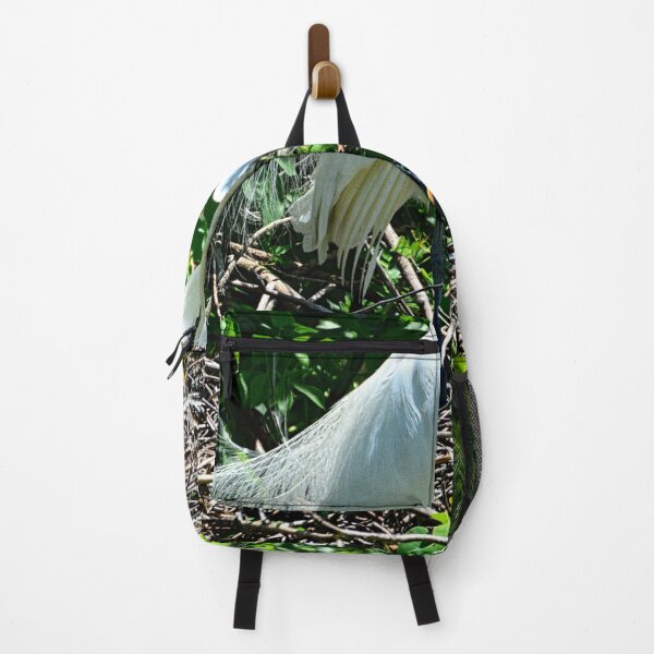 Item preview, A Great Egret On Her Nest Vertical designed and sold by LisaWootenPhoto.