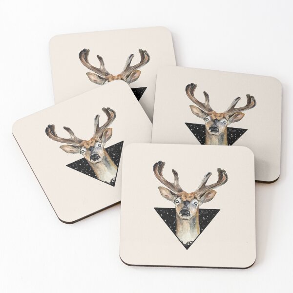 Item preview, Watercolor Space Deer designed and sold by DesignsByIVart.