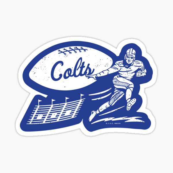 Indianapolis Colts Car Decal – Decalfly