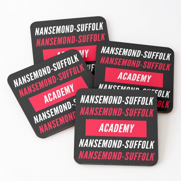 Item preview, Nansemond-Suffolk Academy NSA (red and white print) designed and sold by DollarDollar.