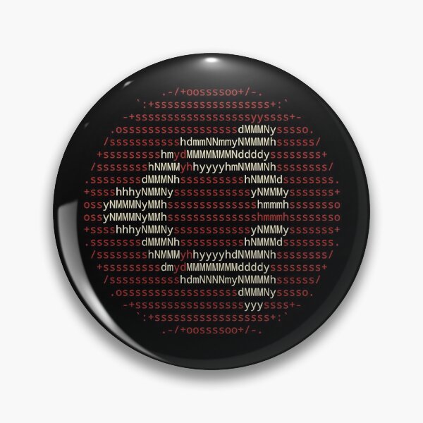 Item preview, Ubuntu Linux Neofetch ASCII Art Logo designed and sold by WhateverIs.