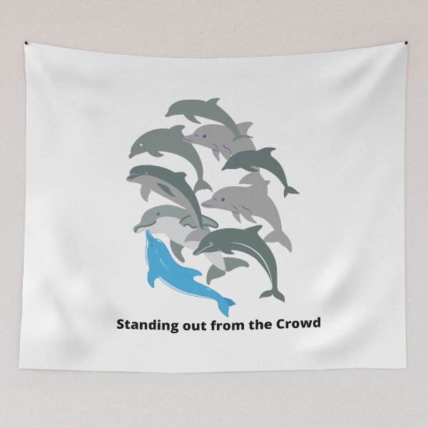 Item preview, Standing out from the Crowd designed and sold by 3TFashion.