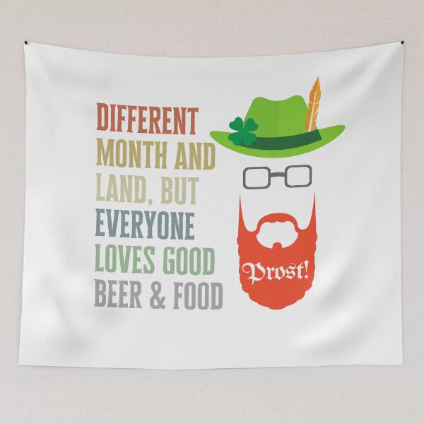 Item preview, Funny St Paddy's Day - Oktoberfest for German Irish - St Patrick's Day in Fall - Funny Octoberfest designed and sold by DesignByLeo.