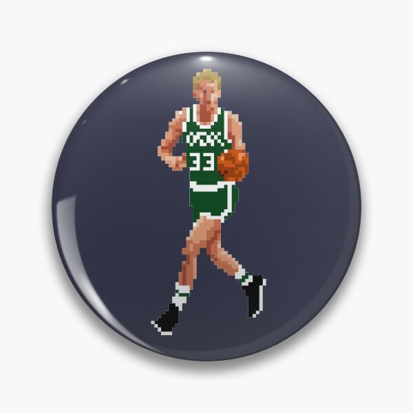 Item preview, Larry Bird Pixel Dribble Qiangy designed and sold by qiangdade.