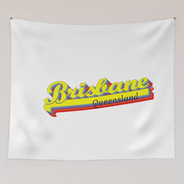 Item preview, Brisbane QL retro designed and sold by Born2tee.