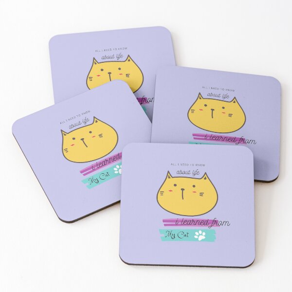 Item preview, All i need to know about life i learned from my cat designed and sold by cece0518.