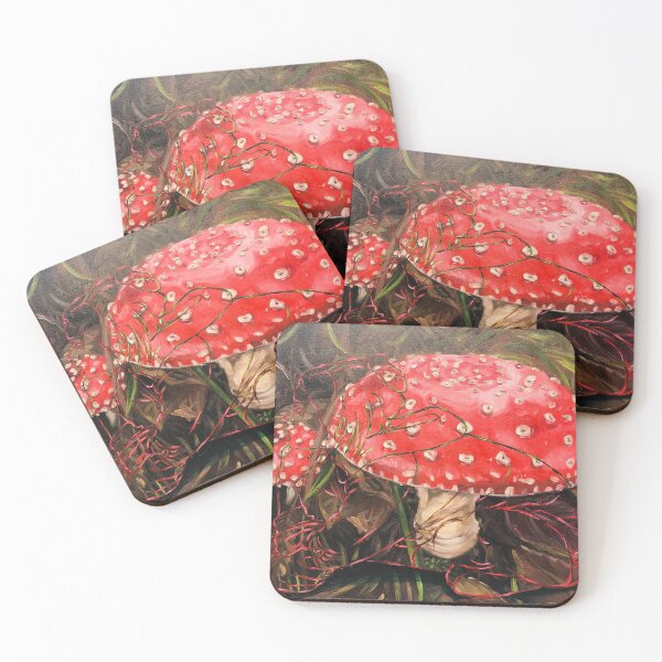 Item preview, Amanita Muscaria, Oil on Canvas, 2020 designed and sold by StudioBroussard.