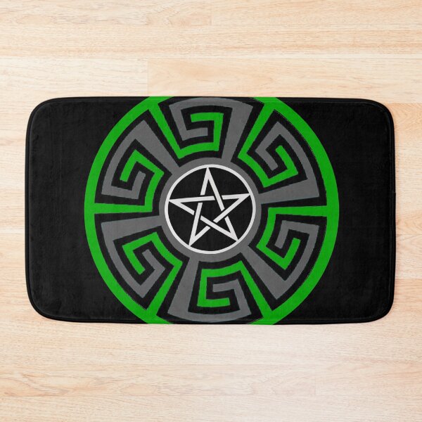Item preview, Green Aztec Pentagram symbol  designed and sold by Albert Faldet.