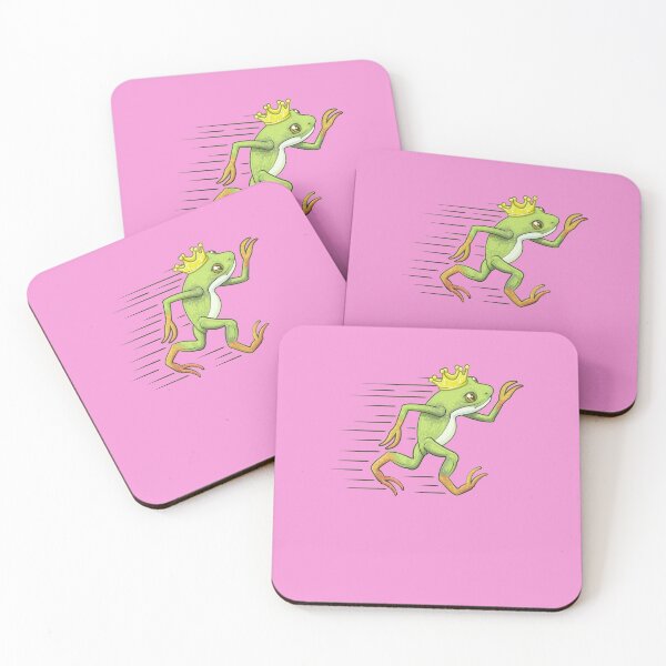 Item preview, Aesthetic Running Prince Frog for Frogs lover Women and Moms designed and sold by BampiQ.