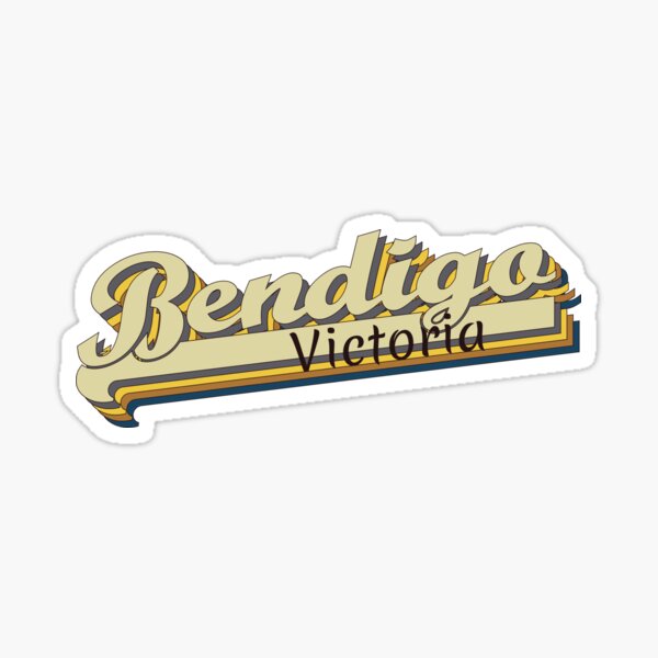 Item preview, Bendigo Victoria retro designed and sold by Born2tee.