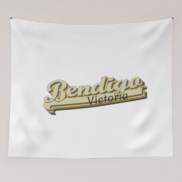Item preview, Bendigo Victoria retro designed and sold by Born2tee.