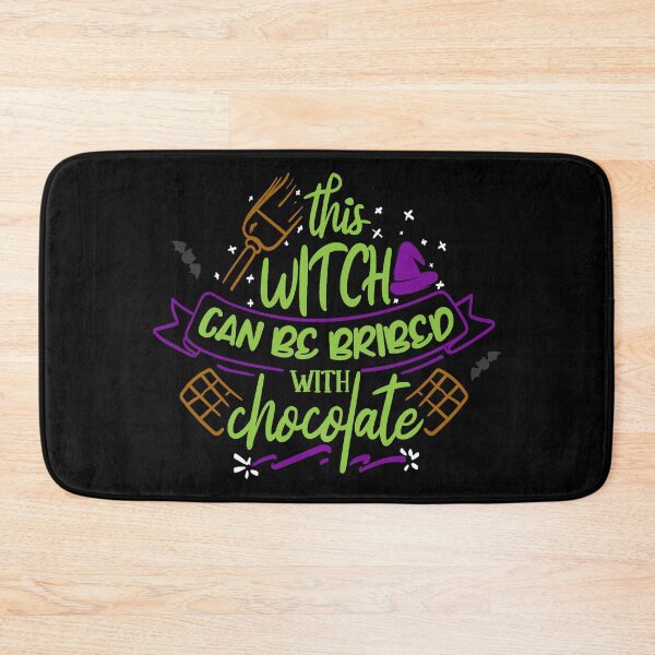 Item preview, This Witch Can Be Bribed With Chocolate - Halloween  designed and sold by RomeoSketches.