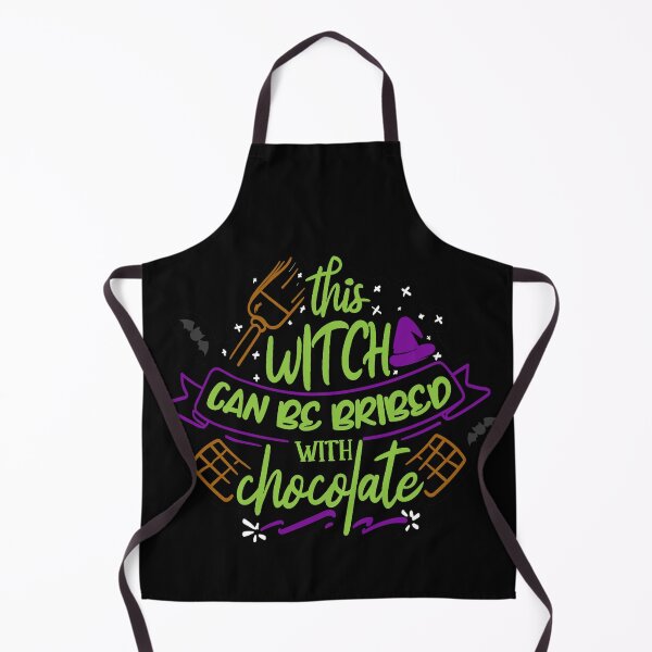 Item preview, This Witch Can Be Bribed With Chocolate - Halloween  designed and sold by RomeoSketches.