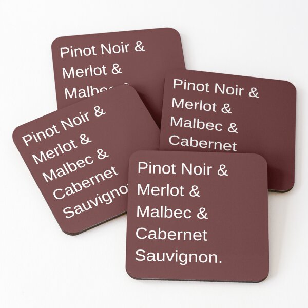 Item preview, Pinot Noir & Merlot & Malbec & Cabernet Sauvignon. designed and sold by ledalinda.