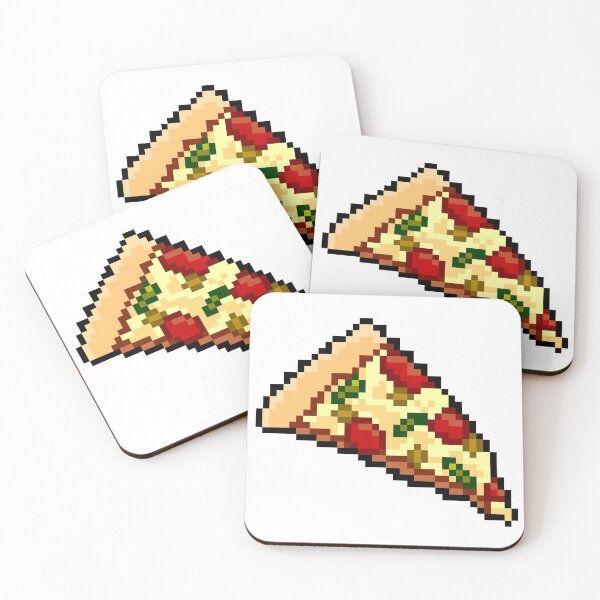 Item preview, Pizza Pixel - Food designed and sold by gambarin-art.