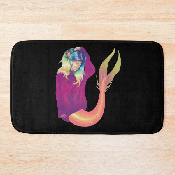 Item preview, Sweater Mermaid (Just In Black) designed and sold by ArtByAnikioShop.