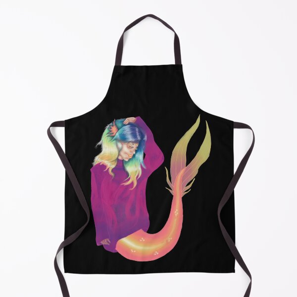 Item preview, Sweater Mermaid (Just In Black) designed and sold by ArtByAnikioShop.