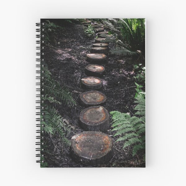 Item preview, Tree stump path in the forest designed and sold by Robtography.