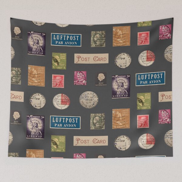 Item preview, Vintage Stamps designed and sold by Andrea Barnett.