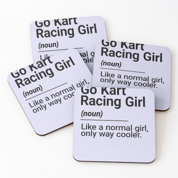 Item preview, Racing Girl, Go Kart Racing Girl Defination  designed and sold by notasimp.