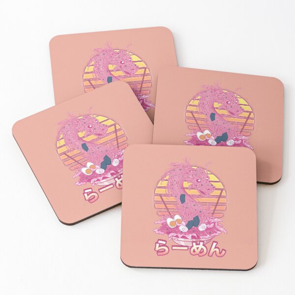Item preview, Anime Aesthetic Pastel Goth Retro Vaporwave a Ramen Dragon designed and sold by BampiQ.