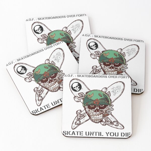 Item preview, Skateboarders Over 40 designed and sold by It's Just Me.