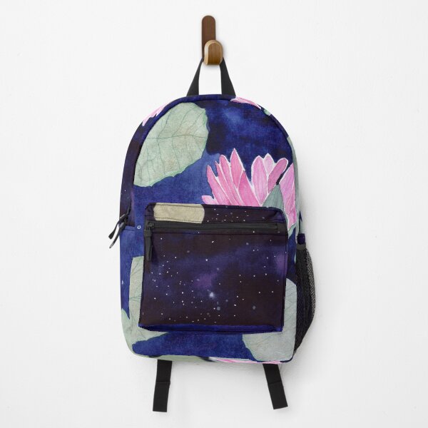 Item preview, Water Lilies at Night Watercolor Art designed and sold by Sandra Connelly.