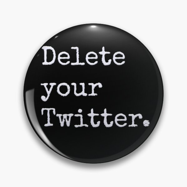 Item preview, Delete Your Twitter designed and sold by Other-Coco.