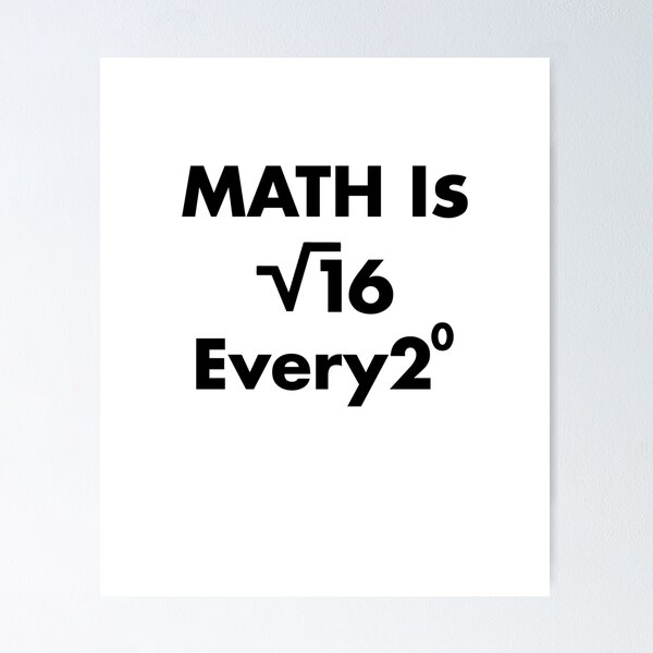 Item preview, Math Is For Every One - Funny Math designed and sold by Amineharoni.