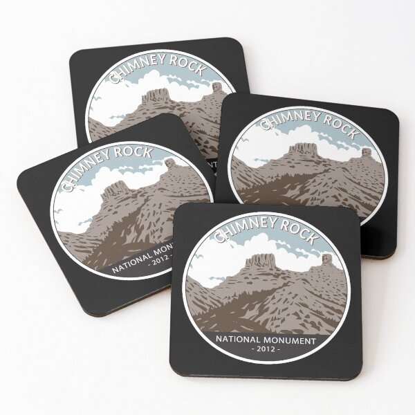 Item preview, Chimney Rock National Monument Colorado Circle designed and sold by KrisSidDesigns.