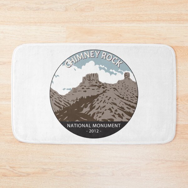 Item preview, Chimney Rock National Monument Colorado Circle designed and sold by KrisSidDesigns.