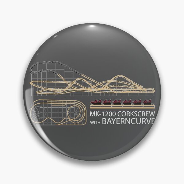 Item preview, Corkscrew at Alton Staffordshire Theme Park designed and sold by CoasterMerch.