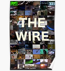 Póster El cartel de la televisión de alambre