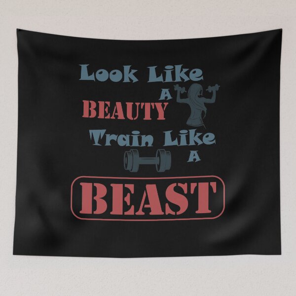 Item preview, Look Like A Beauty Train Like A Beast designed and sold by YSNbr.