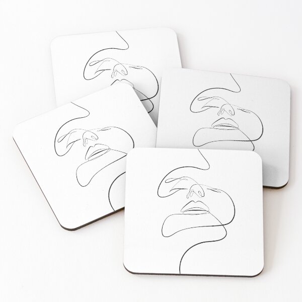Item preview, "Unravel" Abstract Woman Face Linework designed and sold by Infinitenoon.