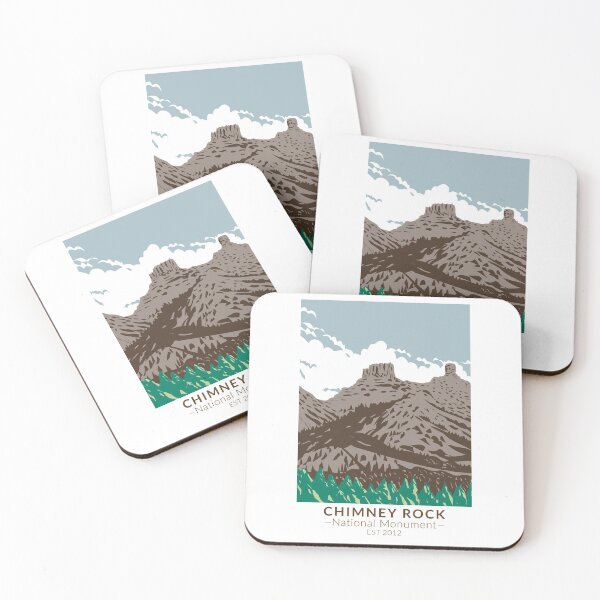 Item preview, Chimney Rock National Monument Colorado designed and sold by KrisSidDesigns.
