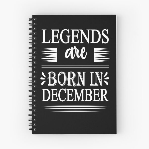 Item preview, Legends Are Born In December Birthday designed and sold by ZiesMerch.