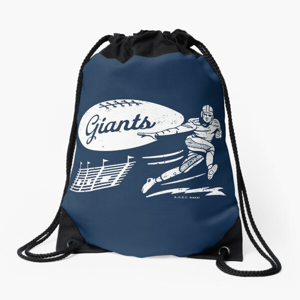 Eco Friendly NFL Licensed New York Giants Fabric Drawstring 