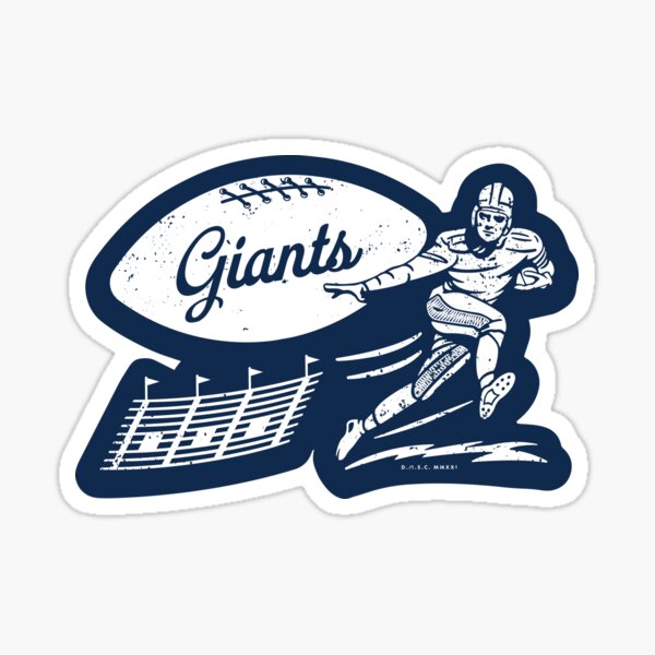 New York Giants Santa Claus Logo vinyl decal [STK-NFL-SantaClaus