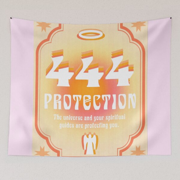 Item preview, Angel Number 444 - orange designed and sold by Julia Santos.