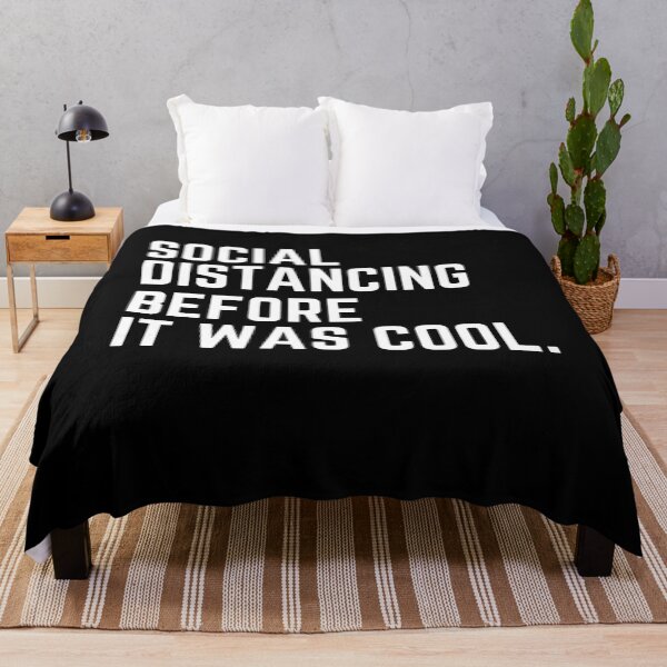 Item preview, Social distancing before it was cool. Funny Saying designed and sold by PIXEcompany.