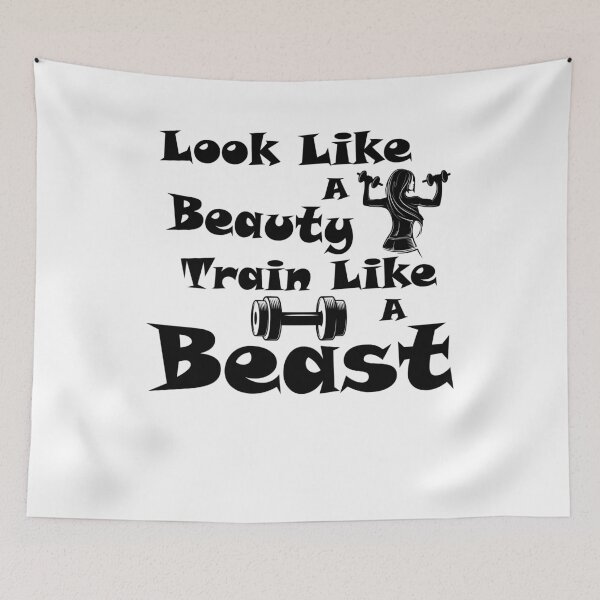 Item preview, Look Like A Beauty Train Like A Beast designed and sold by YSNbr.
