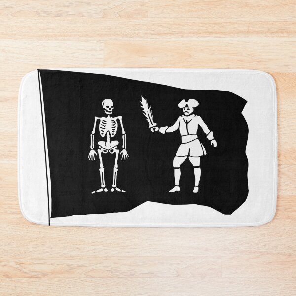 Item preview, Historic Pirate Flag Bart Robert 2 designed and sold by QuidnuncDesigns.