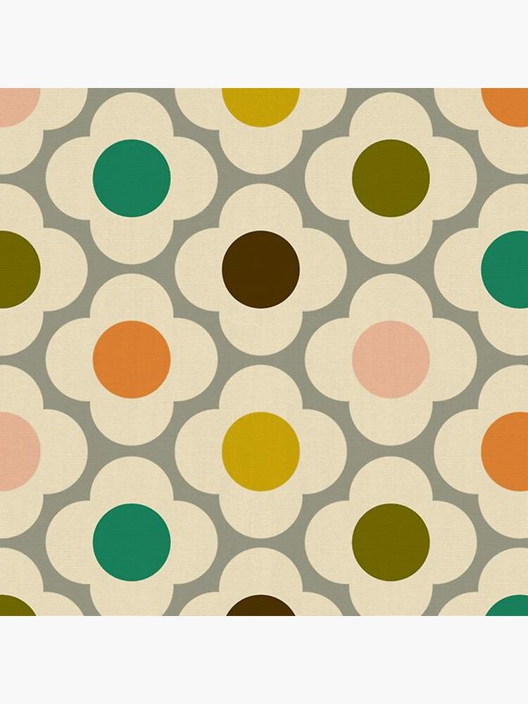 "orla kiely wallpaper" Sticker by DraGoD Redbubble