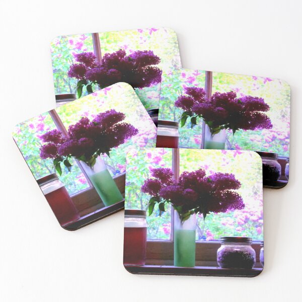 Item preview, Lilac Blooms Inside and Out designed and sold by KR Art Studio.