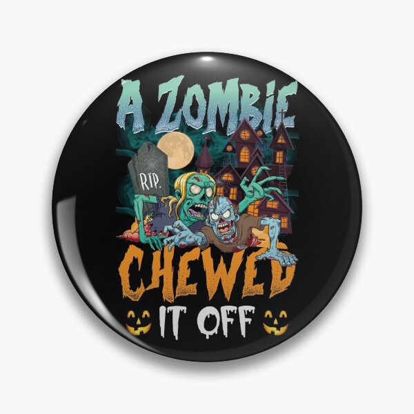 Item preview, A Zombie Chewed It Off Funny Finger Amputee designed and sold by Zeevla.