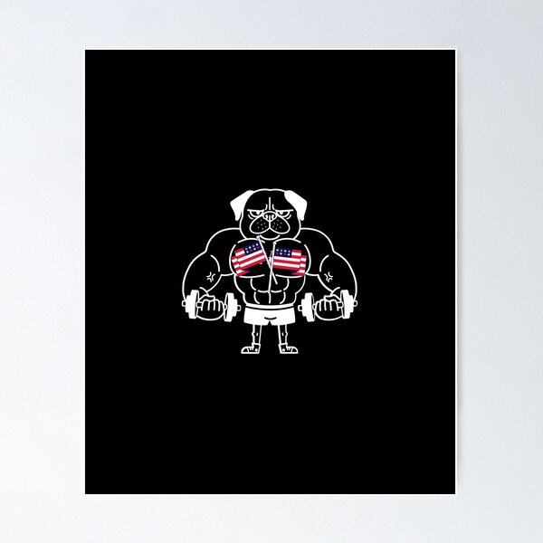 Item preview, The American Bull Dog (B) designed and sold by Universal Print.