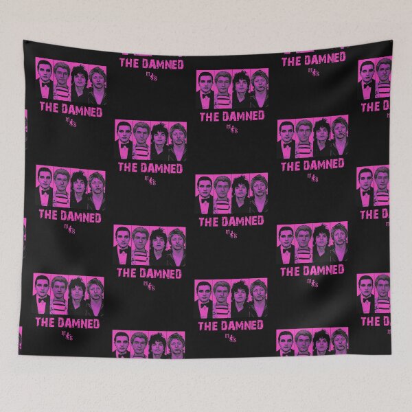 Item preview, english post punk damned designed and sold by MetalSatyrShop.